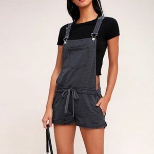 Z Supply Candace Short Overalls